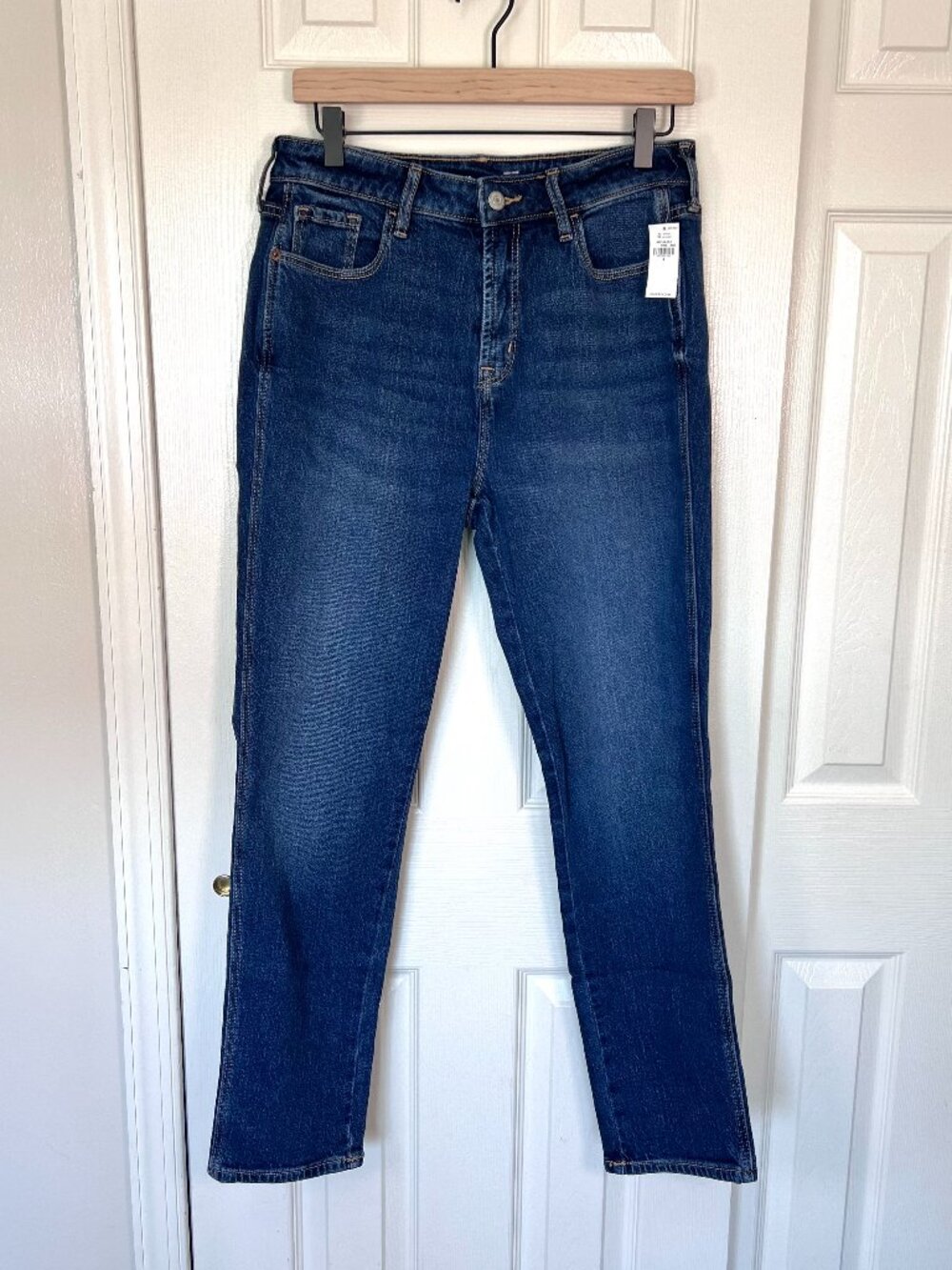 Old Navy High Rise Curvy Vintage Slim Jeans Med Wash Size 8 NWT